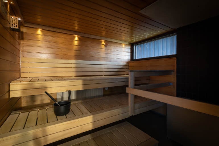 scandic waskia vaasa standard sauna huoneen sauna