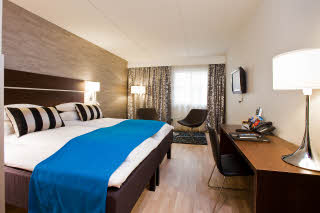 Scandic Victoria Oslo, Oslo, superior room, king size bed