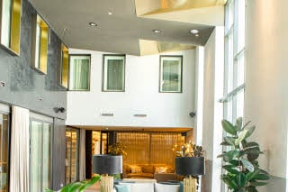 lounge of scandic stora hotellet in nykoping sweden