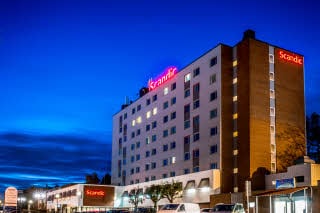 Facade hotel Scandic Kungens Kurva south Stockholm