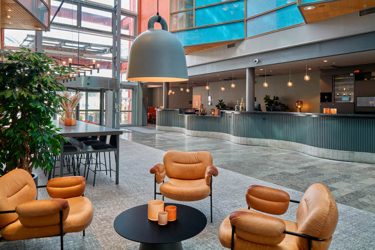 reception at scandic molndal in gothenburg sweden