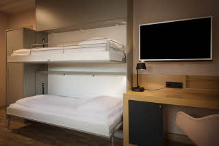 Room Standard with bunk bed at Scandic Solsiden in Trondheim norway