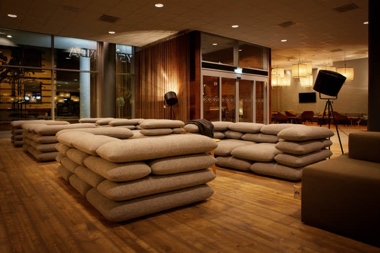 Lobby hotel Scandic Kristiansand Bystranda