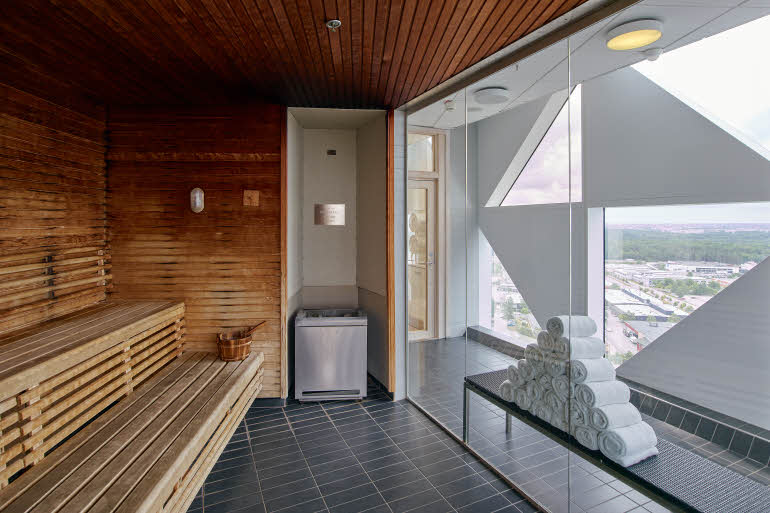 relax area at scandic victoria tower in stockholm