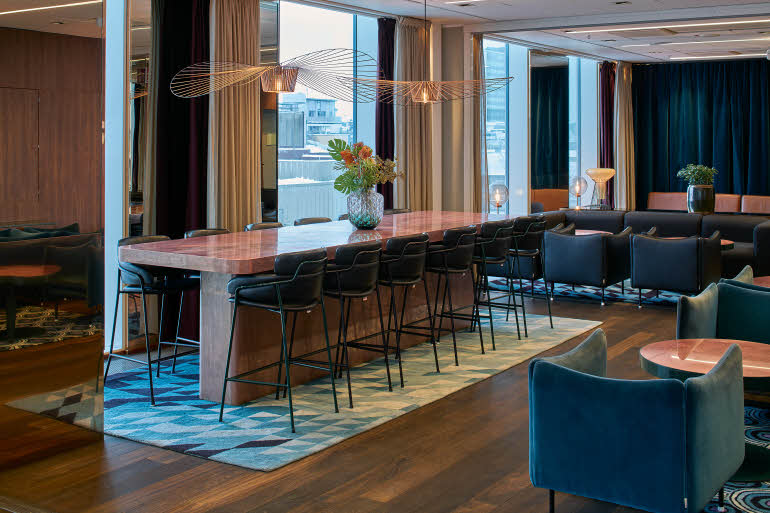 bar at scandic continental