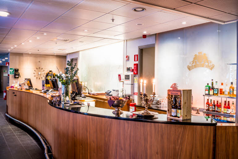 Reception hotel Scandic CH Gavle