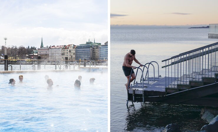 Talviuinti Helsingissä