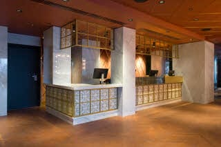 Reception of Haymarket by Scandic in Stockholm