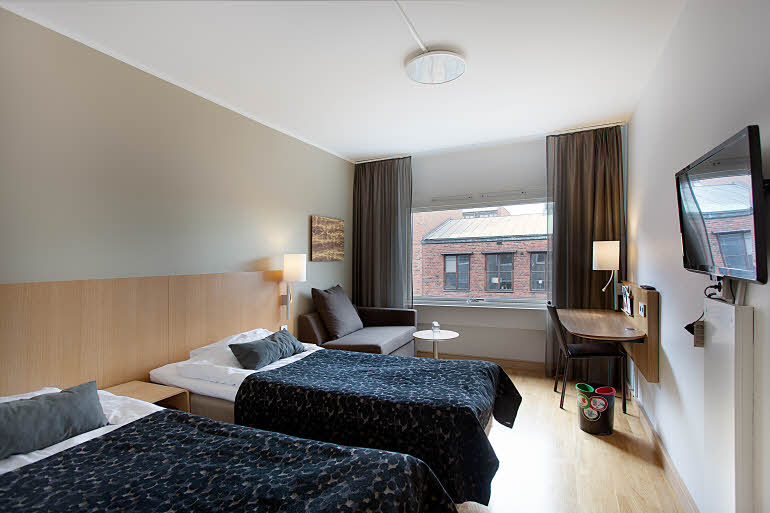 Standard Family huone scandic hallandia halmstad