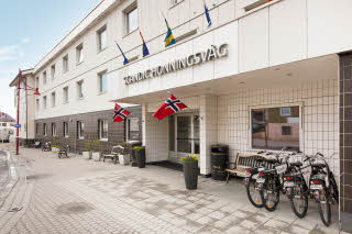 Entrance of Scandic Honningsvag 