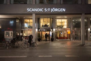 Entrance hotel Scandic St Jorgen Malmo 