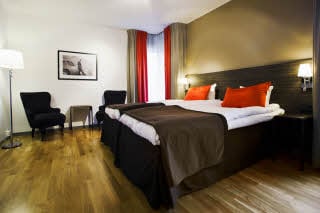 Scandic Karlstad City, twin room, twin bed