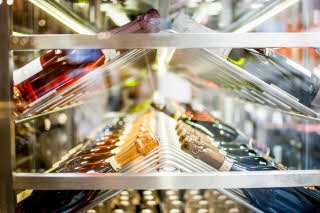 Wine bottles Scandic No 53 