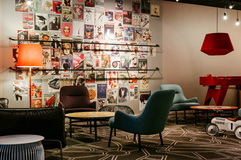 Lobby lounge Scandic Umea Syd