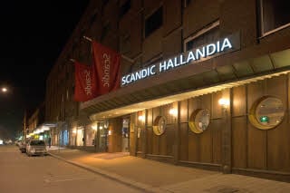 julkisivu scandic hallandia halmstad