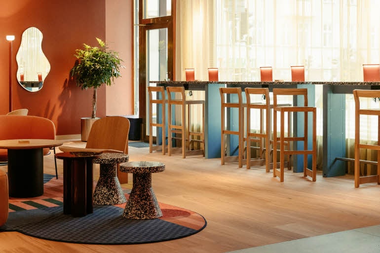 lounge at scandic go st eriksgatan in stockholm