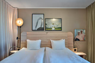 Twin room at Scandic Strommen