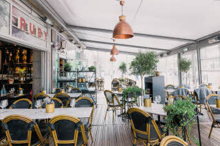 Outdoor Restaurant Area