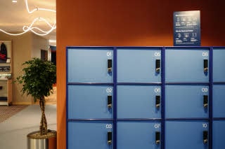 luggage lockers at scandic go st eriksgatan in stockholm