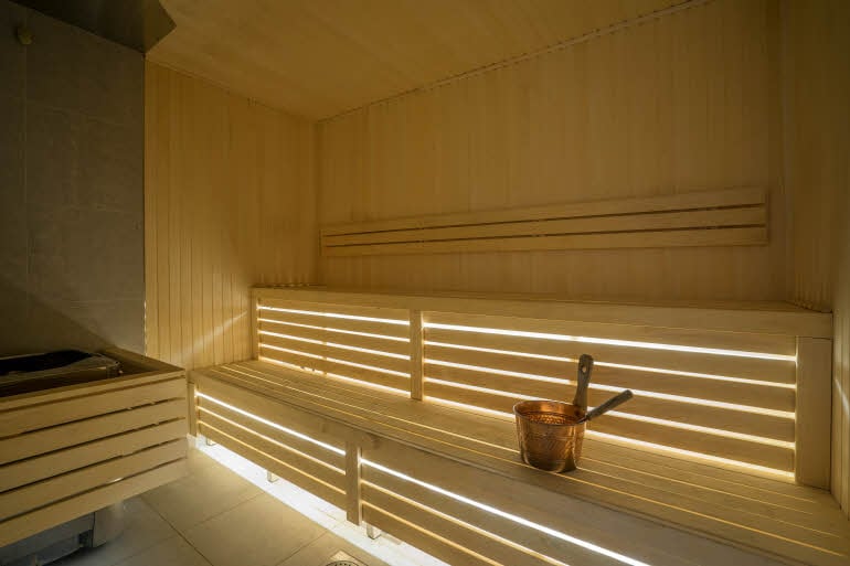 Sauna hotel Scandic Skarholmen