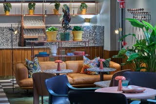 bar and restaurant at scandic wallin in stockholm