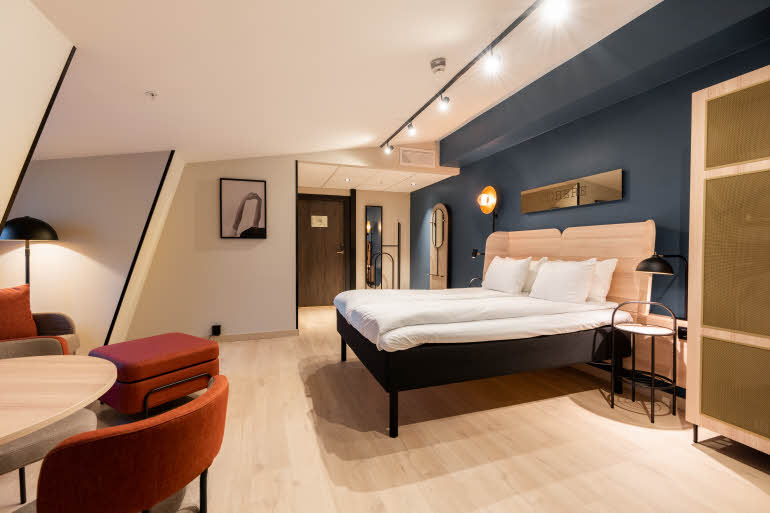 Junior Suite Scandic Torget Bergen Norja