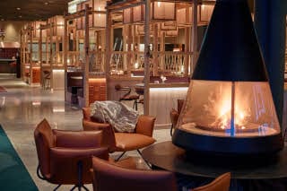 ravintola baari takka sisustus scandic kiruna hotelli kiiruna ruotsi