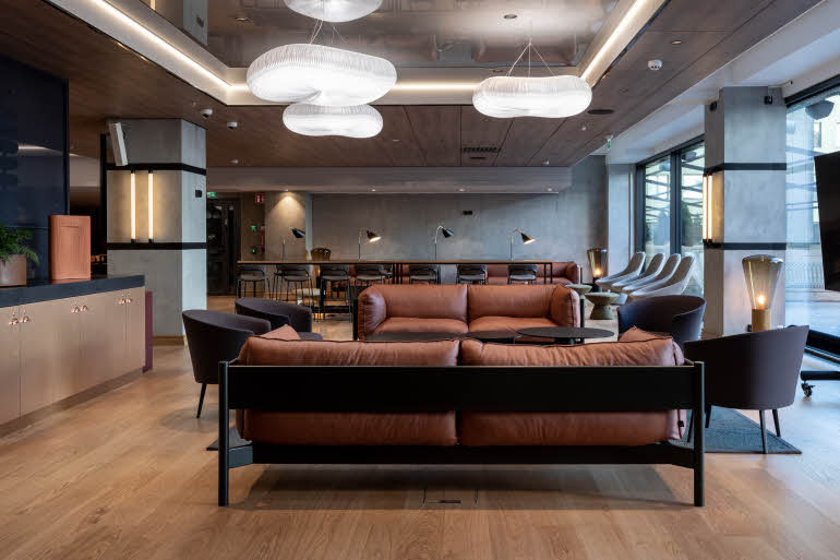 scandic helsinki hub Coworking-tila ja kokousaula