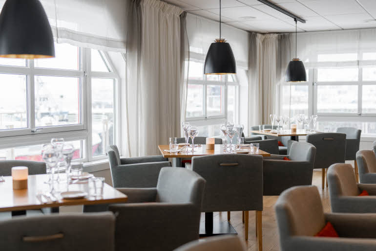 ravintola Scandic Bryggen Honningsvåg Norja