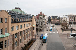 Näkymä huoneesta Scandic Grand Central Helsinki