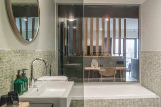 Master suite bathroom 