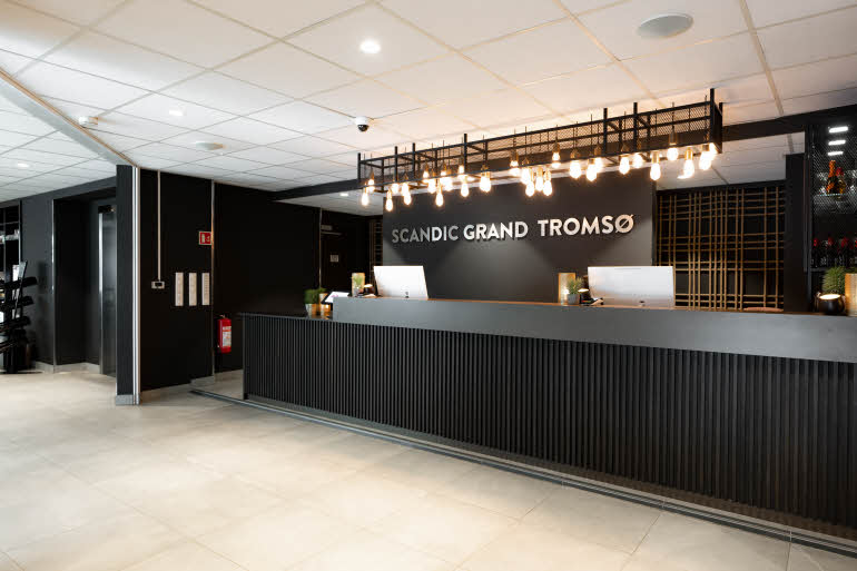 reception at scandic grand tromso in tromso