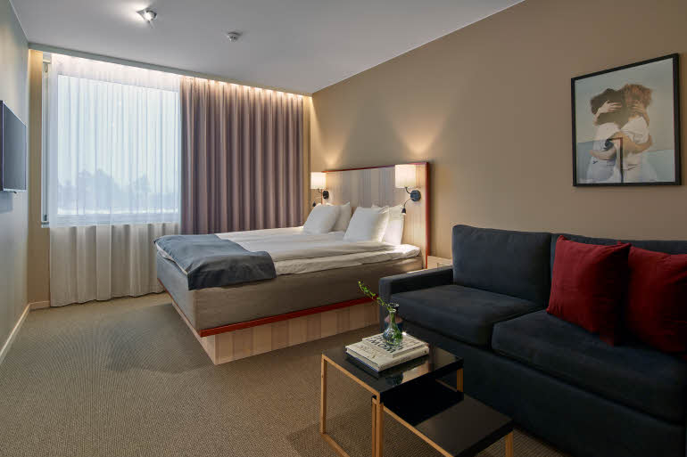 Perhehuone Scandic Arlandastad hotellit Arlanda Tukholma