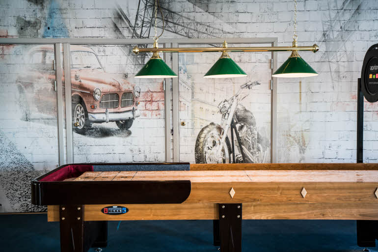 Lobby shuffleboard Scandic Skarholmen