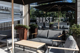 roast ravintola ja baari terassi scandic jyväskylä station hotelli jyvaskylä suomi