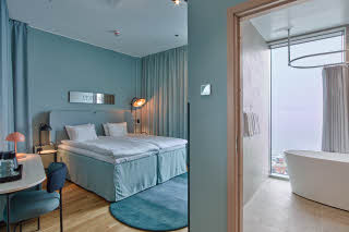 superior king huone scandic oceanhamnen hotelli helsingborg ruotsi