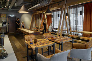 Meeting room Game room Downtown Camper by Scandic