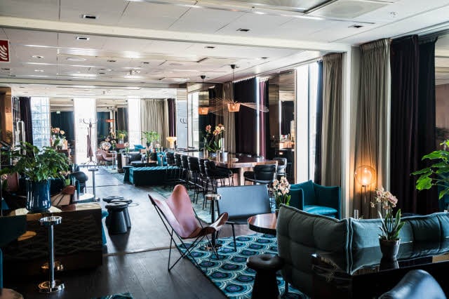 Roof bar of Scandic Continental in Stockholm