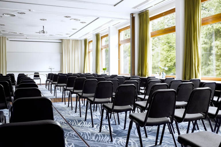 Conference room theater sitting Scandic Anglais