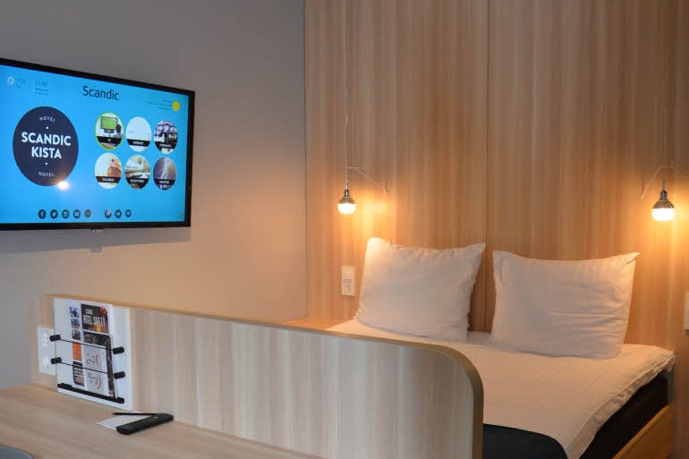 Room Standard Kitchenette at Scandic Kista in Stockholm Sweden