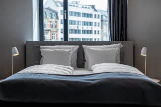 superior plus king huone scandic norreport hotelli kööpenhamina tanska