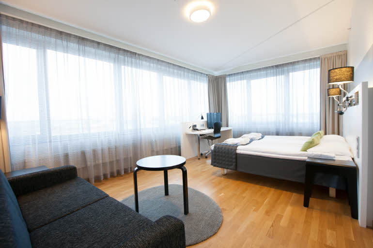 superior plus huone scandic pori hotelli suomi