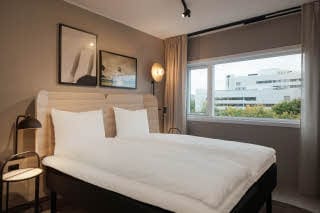 Standard Twin room of Scandic Helsfyr in Norway