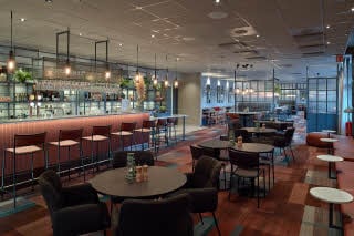 ravintola ja aulabaari scandic borlänge hotelli borlänge ruotsi