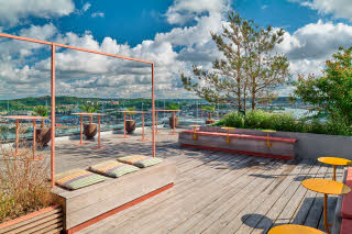 terrace at scandic göteborg central
