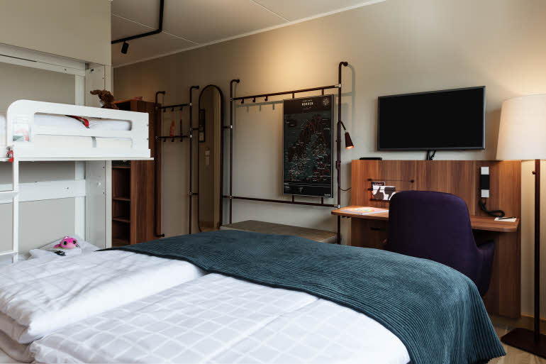 Family standard plus room, Scandic Hvidovre