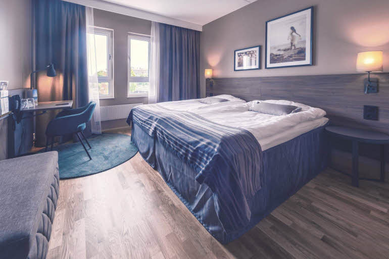 superior twin huone scandic hallandia halmstad