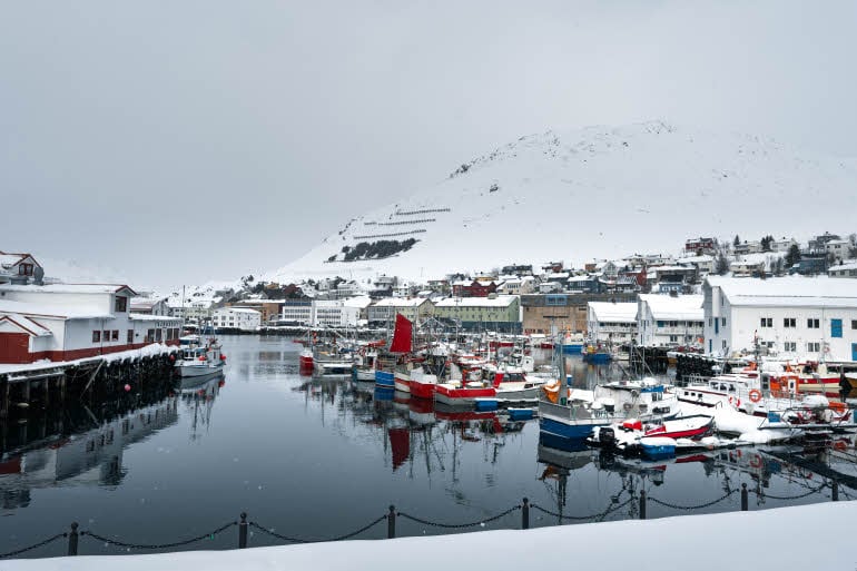 ympäristö Scandic Bryggen Honningsvåg Norja
