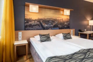 Superior-huone sänky Scandic Meilahti