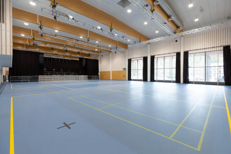 Aulanko areena urheilukäytössä